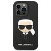 Karl Lagerfeld Hardcase Silicone Karl`s Head iPhone 14 Pro Μαύρη